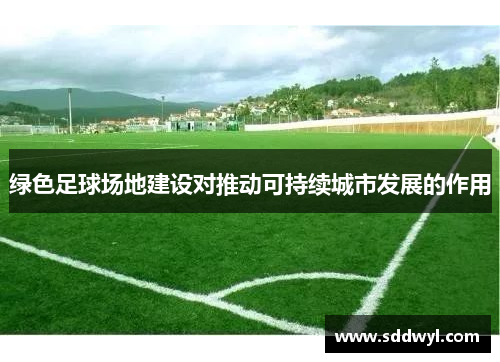 绿色足球场地建设对推动可持续城市发展的作用
