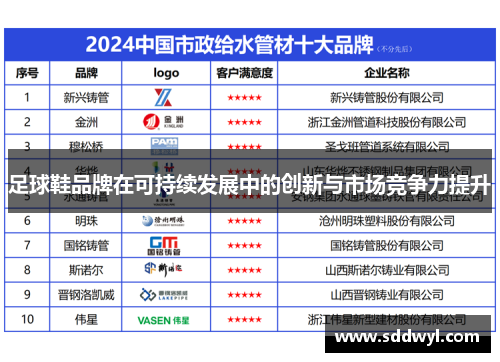 足球鞋品牌在可持续发展中的创新与市场竞争力提升